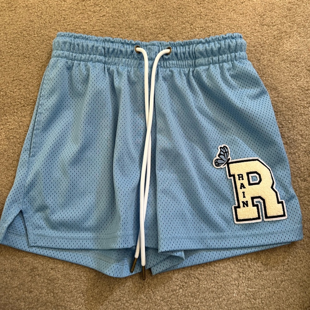 Men’s  Blue Mesh Shorts